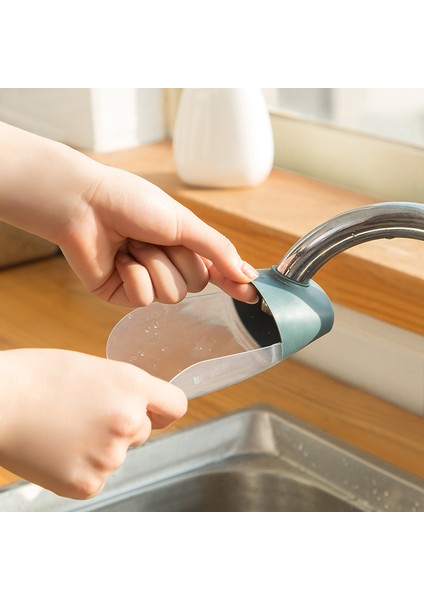 Mavi B Tarzı Çocuklar Için Musluk Uzatıcı Ekolojik Musluk Uzantısı El Yıkama Musluk Su Banyo Lavabo 2 Uçlu Ev Aletleri (Yurt Dışından) modelleri