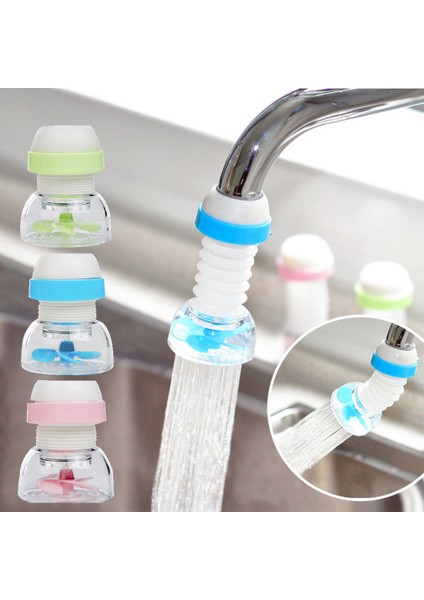 Yeşil Bir Stil 360 Derece Ayarlanabilir Musluk Uzatma Duş Su Musluğu Aparatı Su Musluğu Uzatma Filtre Mutfak Banyo Aksesuarları (Yurt Dışından)