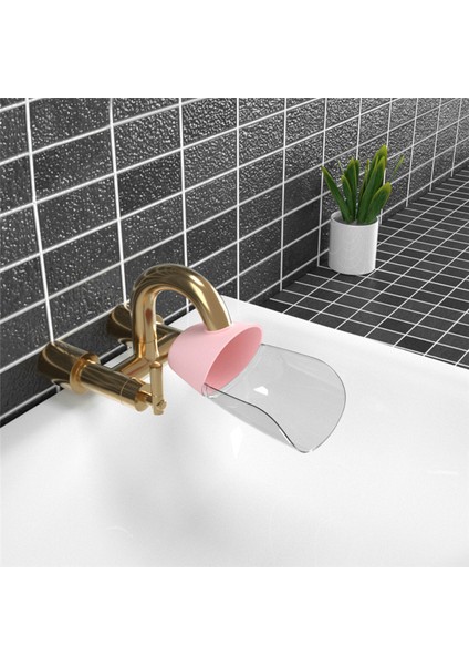 Beyaz Stil 3 Renkli Su Muslugu Uzatıcı Kayışlı Pratik Banyo Lavabo Çocuklar Yıkama Eğitimi Çocuklar Su Muslugu Uzatıcı Musluk Uzantısı (Yurt Dışından) modelleri