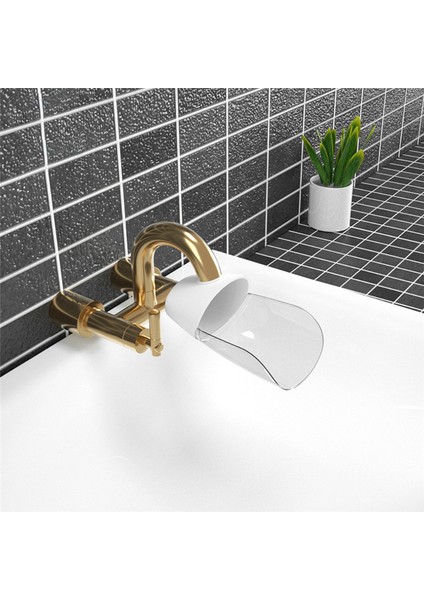 Beyaz Stil 3 Renkli Su Muslugu Uzatıcı Kayışlı Pratik Banyo Lavabo Çocuklar Yıkama Eğitimi Çocuklar Su Muslugu Uzatıcı Musluk Uzantısı (Yurt Dışından) fırsatları