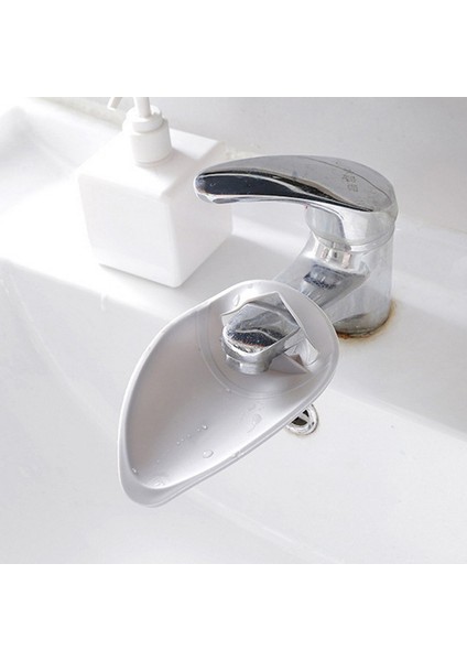 Gri Tarzı Çocuklar Için Çevre Dostu Yengeç Şekilli Plastik Uzatma Aparatı Çocuklar Lavabo Musluğu Bebek El Yıkama Cihazı Banyo Aksesuarları (Yurt Dışından)