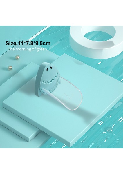 A-Mavi Tarzı Karikatür Banyo Musluk Uzatma Çocuklar El Yıkama Cihazı Sıçramaya Karşı Su Kılavuzu Lavabo Musluk Uzantısı Banyo Aksesuarları (Yurt Dışından)