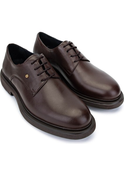 Erkek Deri Kahverengi Klasik Ayakkabı 318 404-03 Erk Ayk SK24-25 Kahve fiyatları