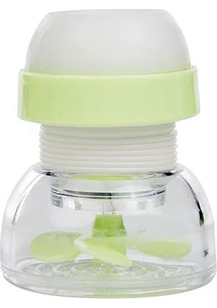 Yeşil Bir Stil 360 Derece Ayarlanabilir Musluk Uzatma Filtresi Mutfak Musluk Sensör Adaptörü Lavabo Uzatma Su Musluğu Uzatma Lavabo Saç Yıkama Videt (Yurt Dışından)