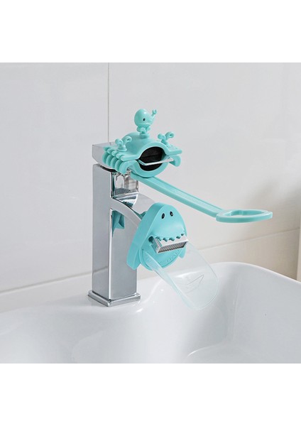 Bir Stil Karikatür Musluğu Uzatıcı Su Yönlendirme Şişeleri Sıçramaya Karşı Su Nozulu Uzantısı Lavabo Kolu Uzatıcı Jw (Yurt Dışından) fırsatları