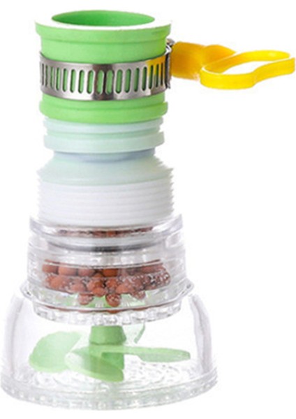 Yeşil Stil Yeni 360 ° Dönebilen Teleskopik Su Filtre Cihazı Musluk Başlığı Güçlendirici Su Arıtma Musluk Mutfak Banyo Aksesuarı (Yurt Dışından)