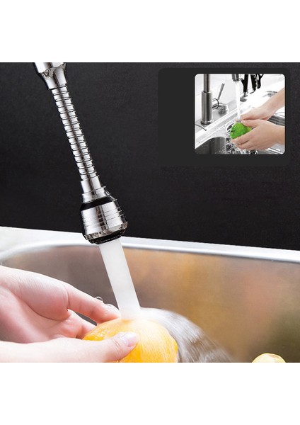 No.1 Tarzı 360 Derece Ayarlı Mutfak Bataryası Uzatma Hortumu Su Filtre Köpük Mutfak Bataryası Aksesuarları (Yurt Dışından) fiyatları