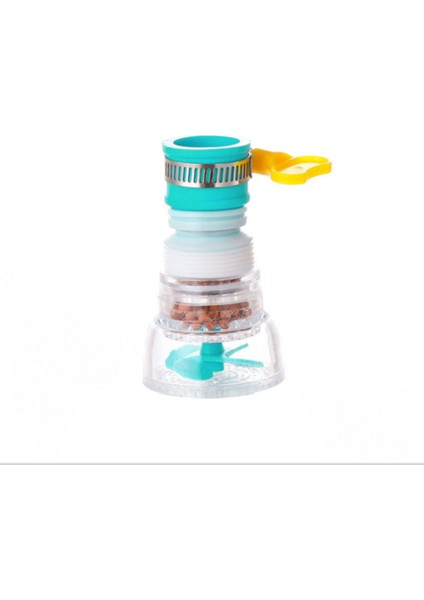 F Filtre Taşı Stili ile Ev Dışı Için Aktif Karbonlu Su Arıtıcı Mutfak Bataryası Filtre Banyo Bataryası Filtre Arıtma Aracı - 360 Derece Dönebilen Bataryalı Nozul (Yurt Dışından)