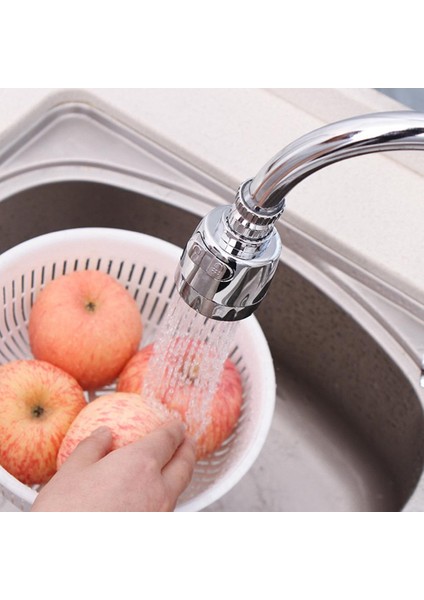 Musluk Başlığı Yenilikçi Mutfak Musluğu Paslanmaz Çelik Sıçrama Geçirmez Evrensel Musluk Duş Su Dönebilen Filtre Püskürtücü Başlık (Yurt Dışından) fırsatları