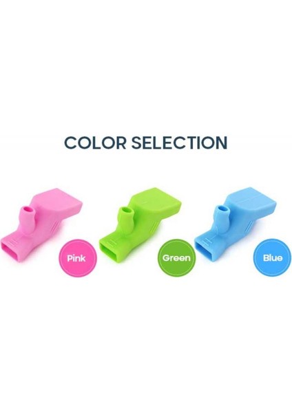 Mavi Stil 7cm Yüksek Esneklik Silikon Su Musluğu Uzatma Lavabo Çocuk Yıkama Cihazı Banyo Mutfak Lavabo Bataryası Rehber Musluk Uzatıcılar (Yurt Dışından) fırsatları