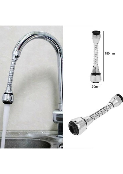Simli Tarzı 360° Dönebilen Mutfak Musluk Filtre Aeratori Ücretsiz Döner Köpük Duş Uzatma Su Püskürtücü Hortum Aracı Esnek Musluk (Yurt Dışından) fiyatları