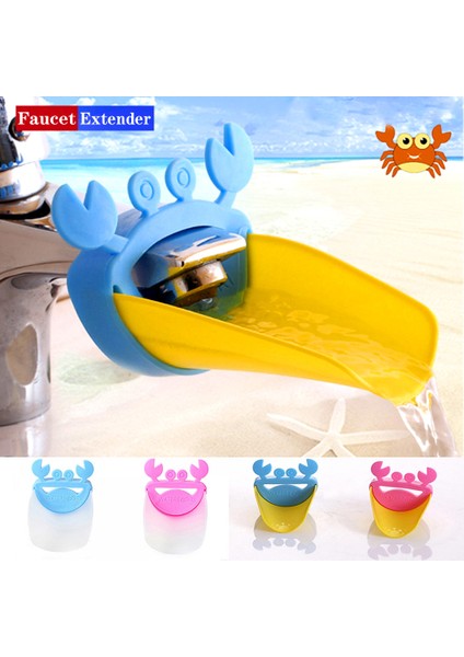 No.3 Tarzı 1 Adet Mutlu Eğlenceli Hayvan Bebek Çocuk Karikatür Musluk Uzatıcı Elleri Yıkama Banyo Lavabo Sevimli Yengeç (Yurt Dışından) fiyatları