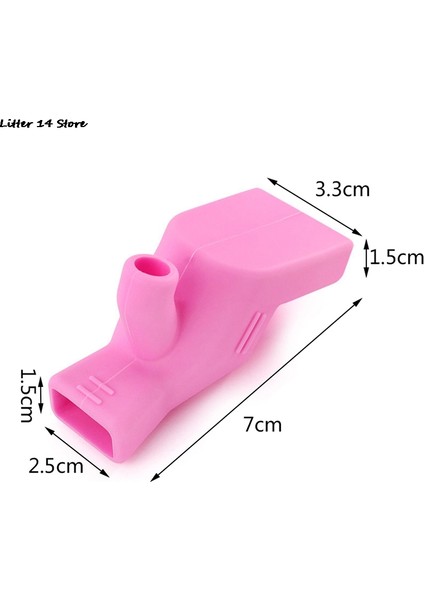 Pembe Tarzı Mutfak ve Banyo Lavabosu Için Esnek Ayarlanabilir Musluk Uzatıcı Silikon Malzeme Musluk Ucu Uzatıcı Mutfak Aksesuarları (Yurt Dışından)