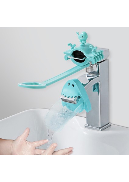 C-Mor Tarzı Karikatür Banyo Musluk Uzatma Çocuklar El Yıkama Cihazı Sıçramaya Karşı Su Kılavuzu Lavabo Musluk Uzantısı Banyo Aksesuarları (Yurt Dışından) fiyatları