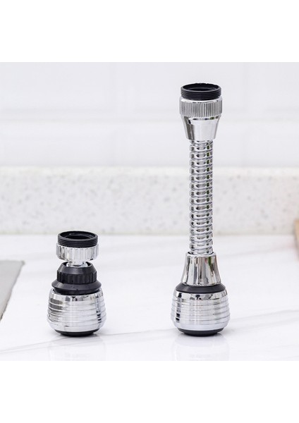 Kısa Stil 360 Derece Ayarlı Mutfak Musluğu Uzatma Borusu Banyo Uzatma Su Musluğu Su Filtresi Köpük Mutfak Musluk Aksesuarları (Yurt Dışından) fırsatları