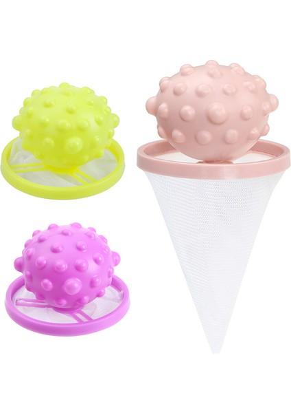 1 Adet Gri Tarzı 1 Adet Çamaşır Makinesi Filtre Temizleyici Pratik Yüzen Tüy Toplayıcı Temizlik Topu Torba Kirli Fiber Toplayıcı Ev Aleti (Yurt Dışından)