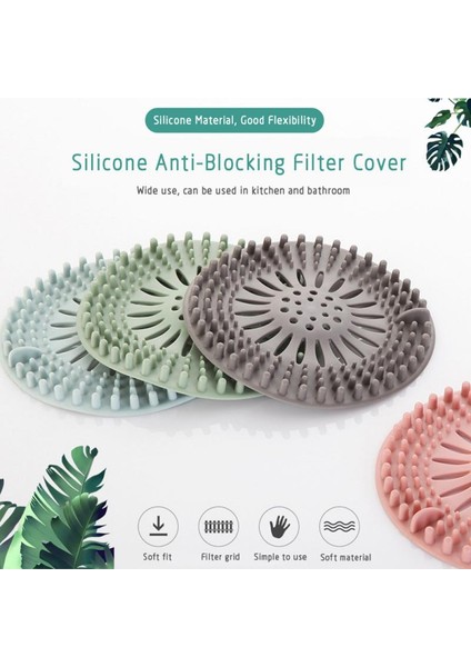 No.1 Tarzı Silikon Lavabo Süzgeci Tıkanıklık Toplayıcı Atık Su Filtresi Banyo Takoz Zemin Mutfak Aksesuarları Cihazları Süzgeçler Lavabo Süzgeçleri (Yurt Dışından) modelleri