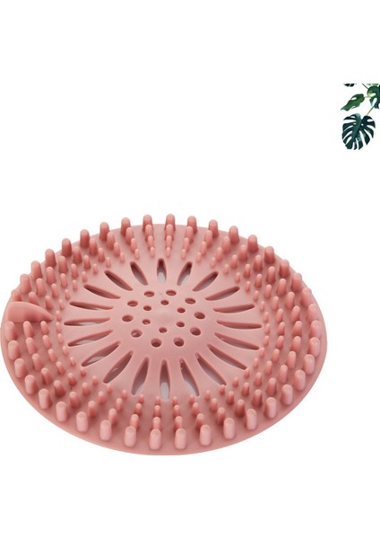 Pembe Tarzı Duş Gideri Saç Tutucu Banyo Zemin Gider Kapağı Mutfak Lavabo Filtresi Evrensel Lavabo Süzgeci Banyo Mutfak Aksesuarları (Yurt Dışından)