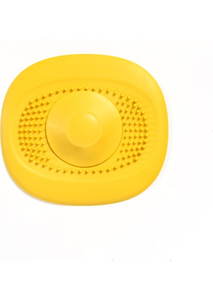 Turuncu Tarzı Banyo Lavabo Süzgeci Silikon Lavabo Süzgeci Duş Küvet Zemin Filtresi Kokusuz Tıkaç Banyo Aksesuarı (Yurt Dışından)