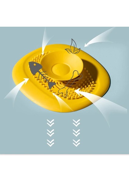 Turuncu Tarzı Banyo Lavabo Süzgeci Silikon Lavabo Süzgeci Duş Küvet Zemin Filtresi Kokusuz Tıkaç Banyo Aksesuarı (Yurt Dışından) indirimleri