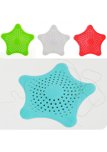 C Stili Beş Köşeli Yıldız Lavabo Süzgeci Banyo Emme Filtresi Banyo Emme Sifonu Filtresi L5 (Yurt Dışından) fiyatları