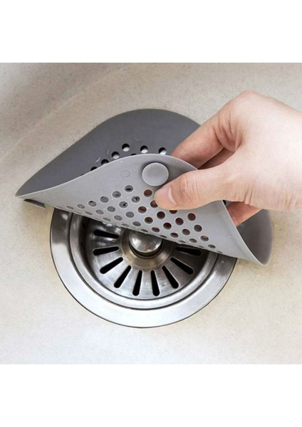 Mavi 05 Stili Duş Gideri Silikon Mutfak Lavabo Gider Tıkanıklık Önleyici Filtre Banyo Aksesuarları Küvet Süzgeci Kanalizasyon Ağı Filtre (Yurt Dışından) fırsatları