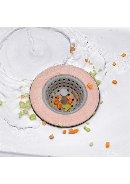 Pembe Stil Mutfak Lavabo Filtresi Duş Gideri Saç Tutucu Banyo Zemin Gider Kapak Evrensel Tıkanmayı Önleyici Ev Lavabo Süzgeci (Yurt Dışından) modelleri