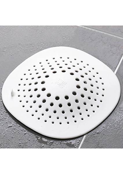 Beyaz Stil Banyo Zemin Süzgeci Ev Mutfak Lavabo Filtresi Duş Tahliye Saç Tutucu Tıkanıklık Önleyici Lavabo Süzgeci (Yurt Dışından)