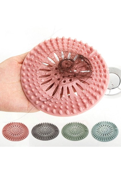 Pembe Tarzı Banyo Lavabo Gider Süzgeci Taşınabilir Silikon Gider Tıkanıklık Önleyici Mutfak Banyo Duş Gider Kapağı (Yurt Dışından) fiyatları