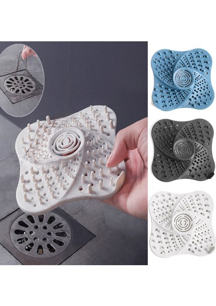2 Adet Siyah Stil Evrensel Kat Gider Kapağı Banyo Lavabo Süzgeci Zemin Kapağı Mutfak Kanalizasyon Süzgeci Banyo Duş Kapağı Zemin Lavabo Gider Süzgeci Saç Tutucu (Yurt Dışından) fırsatları