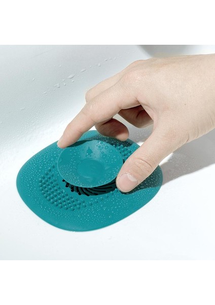Yeşil Stil Silikon Lavabo Süzgeci Saç Tutucu Kauçuk Duş Küveti Zemin Filtresi Su Tıkanıklığı Banyo Aksesuarları Kokusuz Tapık (Yurt Dışından) modelleri