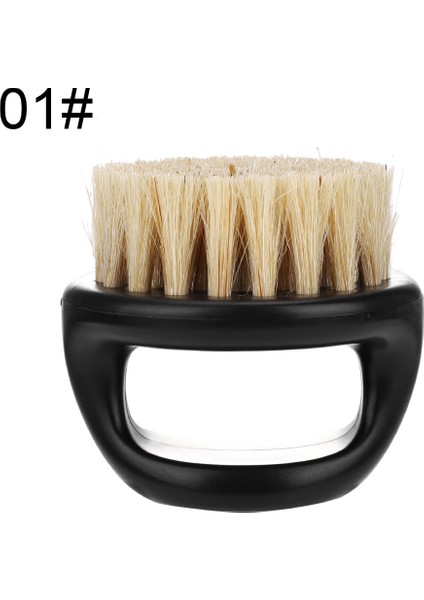 No.1 Tarzı Profesyonel Kuaför Telli Toz Fırçası Anti Statik Yaban Domuzu Kıllı Halka Sakal Tarak Salon Saç Süpürme Fırçaları Tıraş Yüz Fırçası Erkeklerin Bıyık Fırçası (Yurt Dışından)