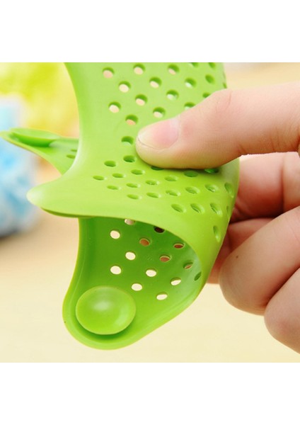 Yeşil Stil 15X14CM Filtreli Mutfak Banyo Lavabo Filtreli Beşgen Anti-Tıkanıklık Çöp Emme Plastik Drenaj Kapağı (Yurt Dışından) fırsatları