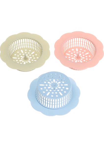 Mavi 03 Tarzı Güçlü Filtre Su Tıkanıklığı Önleyici Yuvarlak Silikon Saç Toplayıcı Lavabo Süzgeci Mutfak Banyo Lavabo Süzgeci Filtre (Yurt Dışından) indirimleri