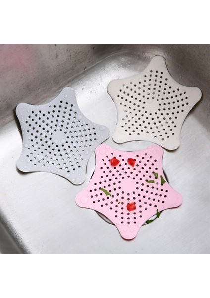 Açık Mavi Tarzı Tıkanmayı Önleyen Lavabo Tıkaçı Banyo Zemin Süzgeci Saç Tutucu Kanalizasyon Ağzı Süzgeç Silikon Emici Mutfak Lavabo Filtresi (Yurt Dışından) fırsatları