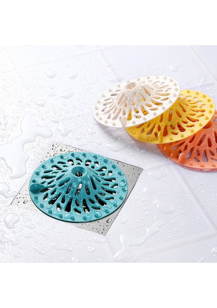 Sarı Stil Tıkanmayı Önleyen Zemin Gider Kapağı Saç Filtresi Kanalizasyon Saç Kokusunu Önleyici Tuvalet Saç Tıkanıkları Mutfak Banyo Tuvalet Lavabo Saç Filtresi (Yurt Dışından) modelleri