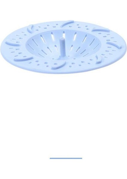 Mavi Stil Renkli Silikon Saç Tutucu Duş Banyo Lavabo Süzgeçi Kapak Lavabo Tıkaç Filtre Mutfak Kullanımı Için (Yurt Dışından)