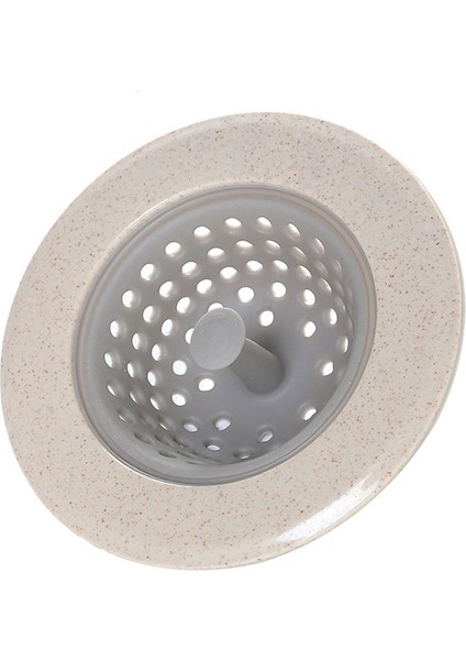 Beyaz Stil Mutfak Lavabo Süzgeci Silikon Tıkanıklık Önleyici Saç Tutucu Duş Filtresi Lavabo Süzgeci Saç Tıkanıklık Önleyici Banyo Aksesuarları (Yurt Dışından)