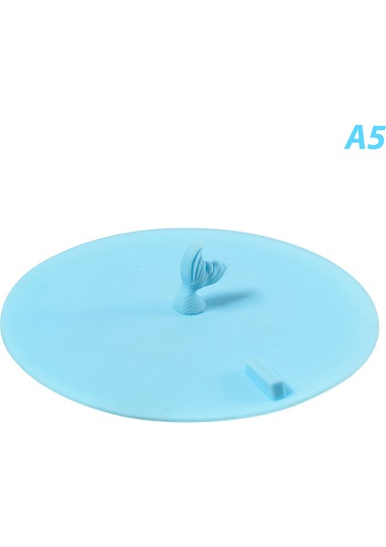 A5 Stili Büyük Silikon Küvet Tıpası Sızdırmazlık Önleyici Lavabo Tıpası Lavabo Saç Tıpası Küvet Düz Tıpa Banyo Aksesuarları (Yurt Dışından)