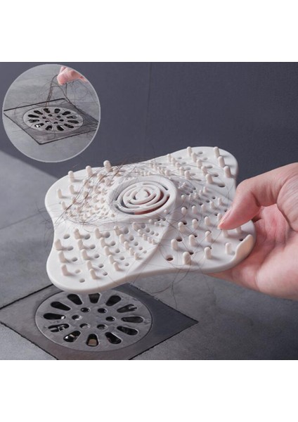 Siyah Stil Anti-Tıkanma Saç Tutucu Silikon Lavabo Filtresi Banyo Mutfak Gider Kapağı- (Yurt Dışından) fiyatları