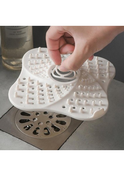 Siyah Stil Anti-Tıkanma Saç Tutucu Silikon Lavabo Filtresi Banyo Mutfak Gider Kapağı- (Yurt Dışından) modelleri