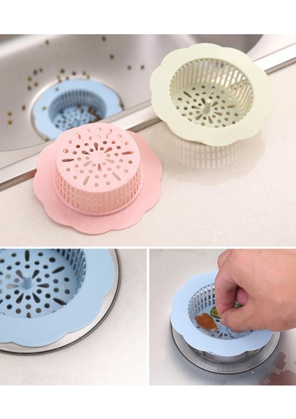 No.4 Tarzı Tıkanmayı Önleyen Zemin Gider Matı Silikon Kanal Ağzı Süzgeci Lavabo Filtresi Saç Tutucu Yakalayıcı Banyo Mutfak Gider Aksesuarı (Yurt Dışından) indirimleri