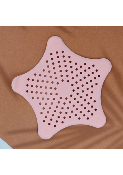 Pembe Tarzı 3 Parça Banyo Zemin Süzgeci Silikon Koku Giderici Saç Tutucu Tıkanmayı Önleyici Lavabo Deliği Filtresi Kanalizasyon Süzgeci Atık Toplayıcı (Yurt Dışından)