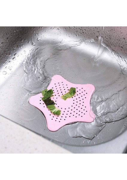 Pembe Tarzı 3 Parça Banyo Zemin Süzgeci Silikon Koku Giderici Saç Tutucu Tıkanmayı Önleyici Lavabo Deliği Filtresi Kanalizasyon Süzgeci Atık Toplayıcı (Yurt Dışından) fırsatları