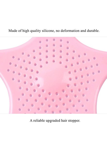 Pembe Tarzı 3 Parça Banyo Zemin Süzgeci Silikon Koku Giderici Saç Tutucu Tıkanmayı Önleyici Lavabo Deliği Filtresi Kanalizasyon Süzgeci Atık Toplayıcı (Yurt Dışından) indirimleri