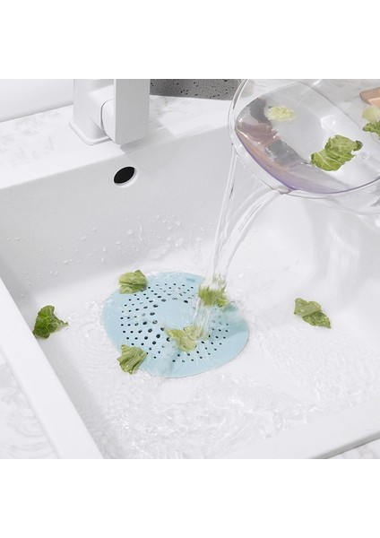 Yeşil Stil Ev Hanımı Mutfak Lavabo Süzgeci Duş Gideri Saç Tutucu Lavabo Filtresi Banyo Zemin Gider Kapağı Evrensel Tıkanmayı Önleyici Lavabo Süzgeci (Yurt Dışından) fırsatları