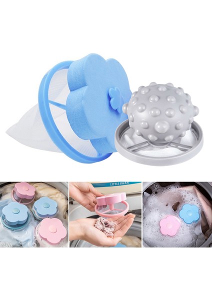 Mavi Stil 1 Bilgisayar Saç Alma Süzgeci Filtre Torbası Temizleme Topları Çanta Kirli Lif Toplayıcı Çamaşır Makinesi Filtresi Çamaşır Topları (Yurt Dışından) fiyatları