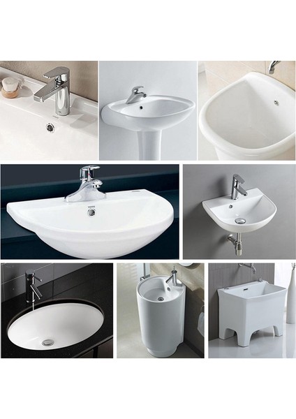 Bir Stil 5 Adet 3 Stiller Banyo Lavabo Yuvarlak Halka Taşma Yedek Kapak Plastik Gümüş Kaplamalı Düzenleyici Trim Banyo Seramik Lavabo Taşma Ev Aletleri (Yurt Dışından) indirimleri