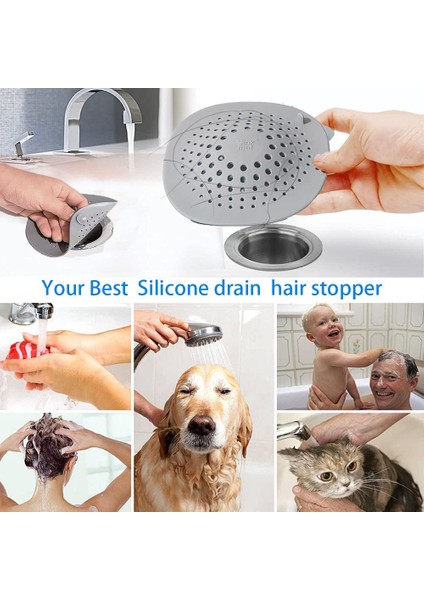 Koyu Yeşil Stil Ev Gereçleri Mutfak Lavabo Filtresi Duş Tahliye Saç Tutucu Tıkanmayı Önleyici Banyo Zemin Tahliye Kapağı Evrensel Anti-Tıkanıklık Lavabo Süzgeci (Yurt Dışından) modelleri