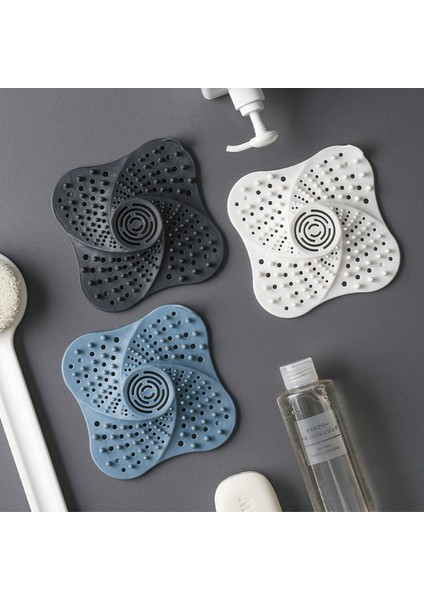 Gri-C Tarzı Tıkanmayı Önleyici Saç Tutucu Lavabo Filtresi Duş Gider Kapağı Su Tahliye Filtresi Banyo Mutfak Aksesuarları (Yurt Dışından)